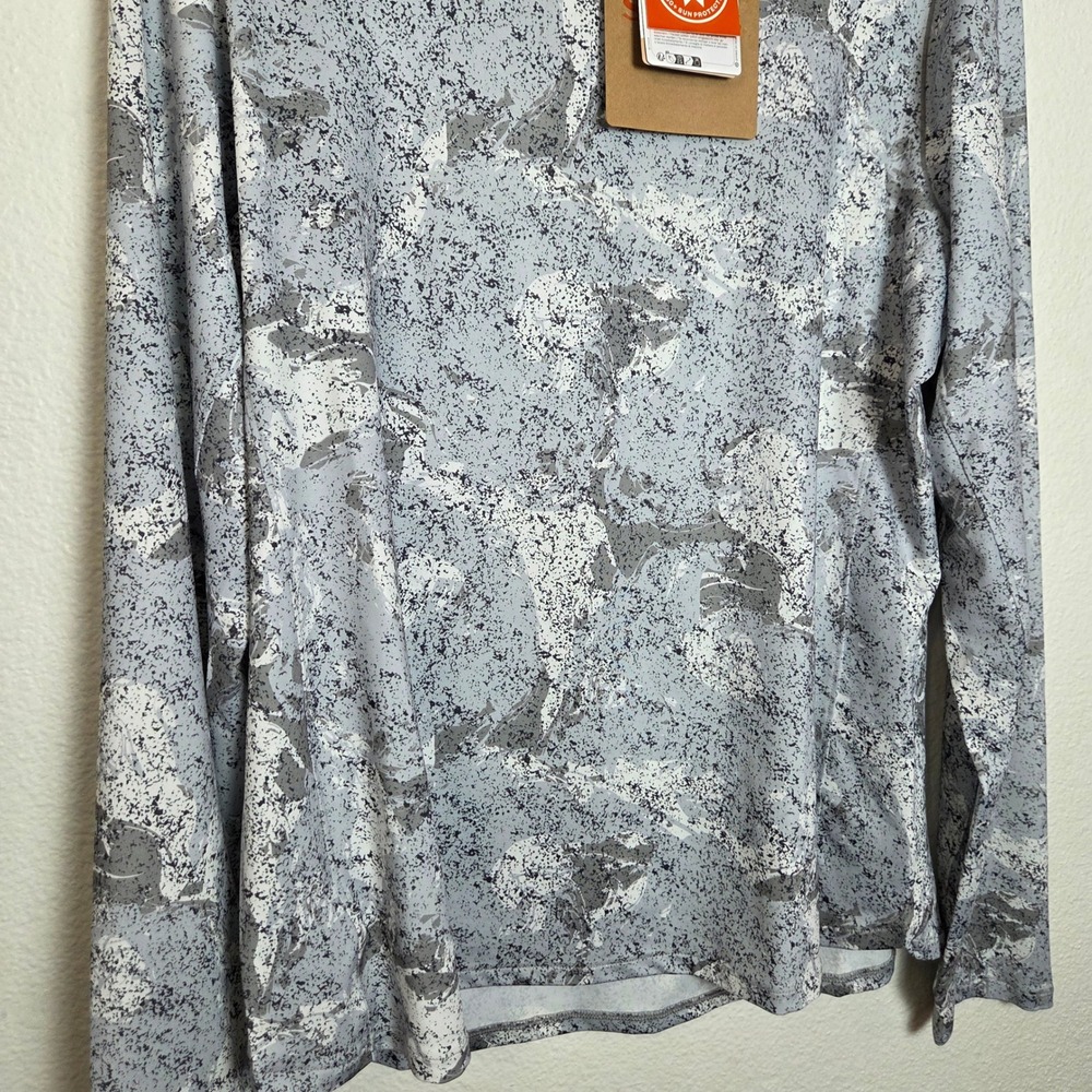 NWT Simms SolarFlex Crew Sun Protection Shirt Thumbholes Fishing Womens XL - Picture 3 of 12